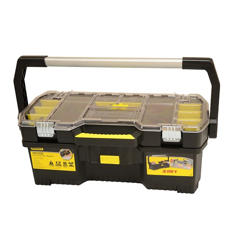 STANLEY® Hand Tools Toolbox with Tote Tray Organiser 60cm (24in) - 1-97-514
