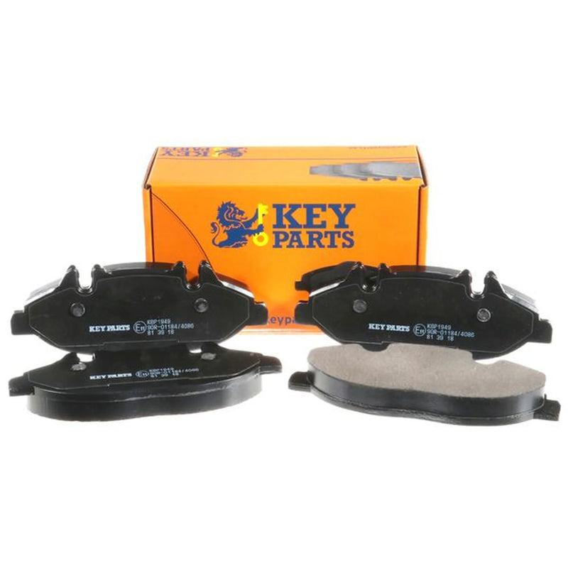 Key Parts 4 x Front Brake Pad Set KBP1949