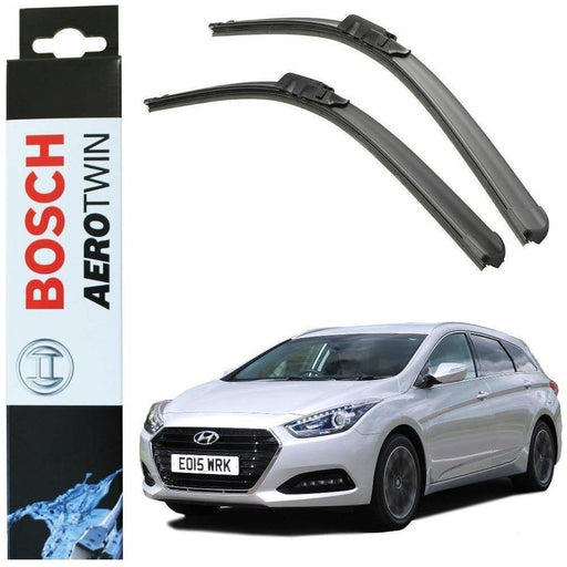 Bosch Aerotwin Front Wiper Blades Set Hyundai I40 Tourer 03.11> Ar141S Bosch  - Town Parts