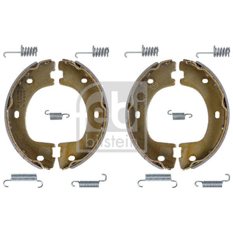 Febi Parking Brake Shoe Set Rear 34314