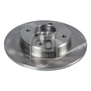 Febi 2 x Solid Rear Brake Discs 106351