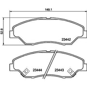 Mintex Front Brake Pad Set MDB2094