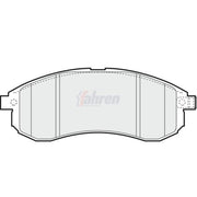 Fahren Front Brake Pad Set FBP3196