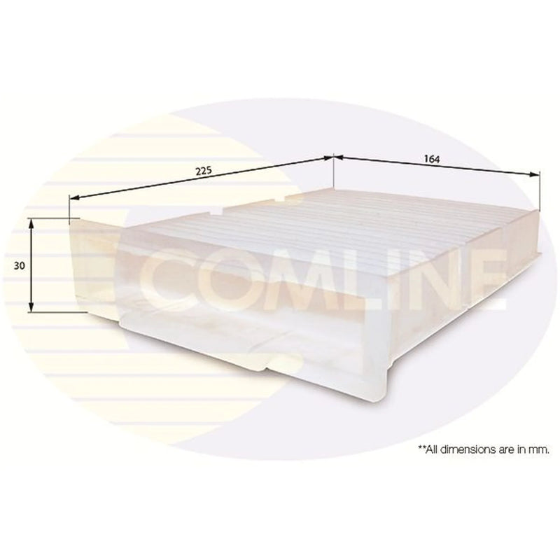 Comline Cabin Air Filter (Pollen Filter) EKF199