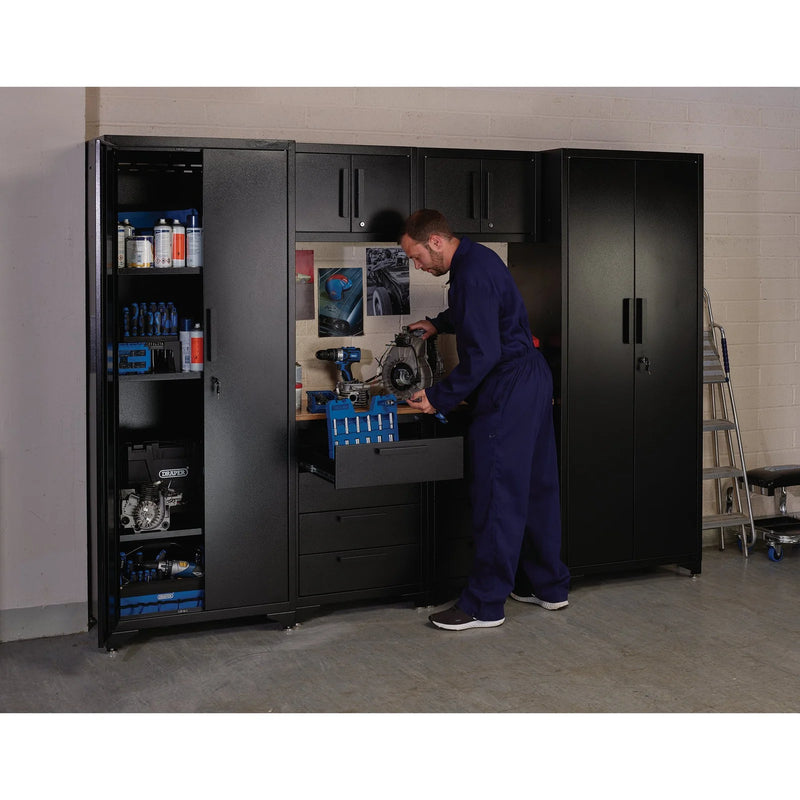 Draper Double Garage Workstation Steel Storage Unit MS200