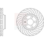 Apec 2 x / Front Brake Discs DSK2310B