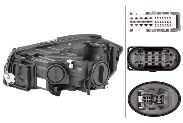 Hella Headlight Headlamp LED Right