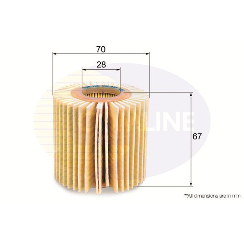 Comline Engine Oil Filter EOF245