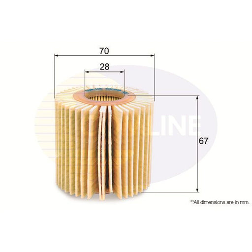Comline Engine Oil Filter EOF245