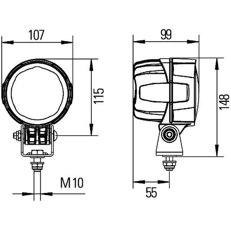 Hella Worklight High 1G0 996 263-031