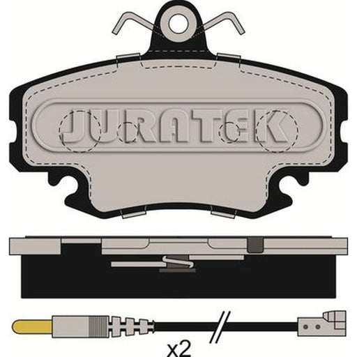 Juratek Front Brake Pad Set JCP845
