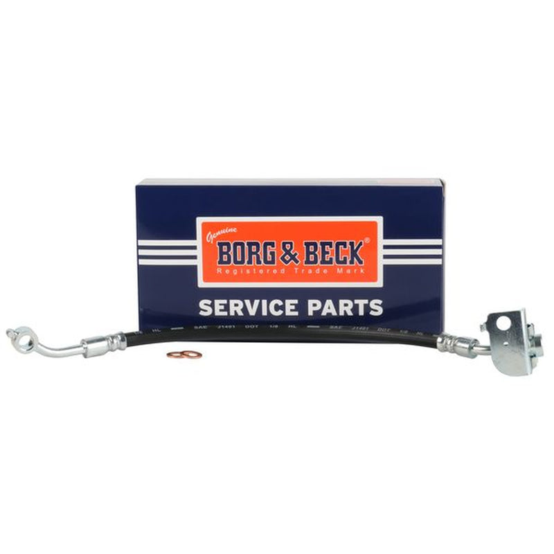 Borg & Beck Brake Hydraulic Hose Line Rear Left BBH9065