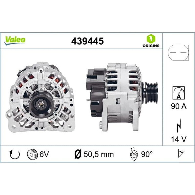 Valeo Car Alternator 12V 439445