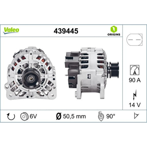 Valeo Car Alternator 12V 439445