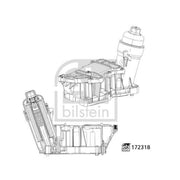 Febi Oil Filter Housing 172318