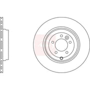 Apec 2 x Vented Rear Brake Discs DSK2819