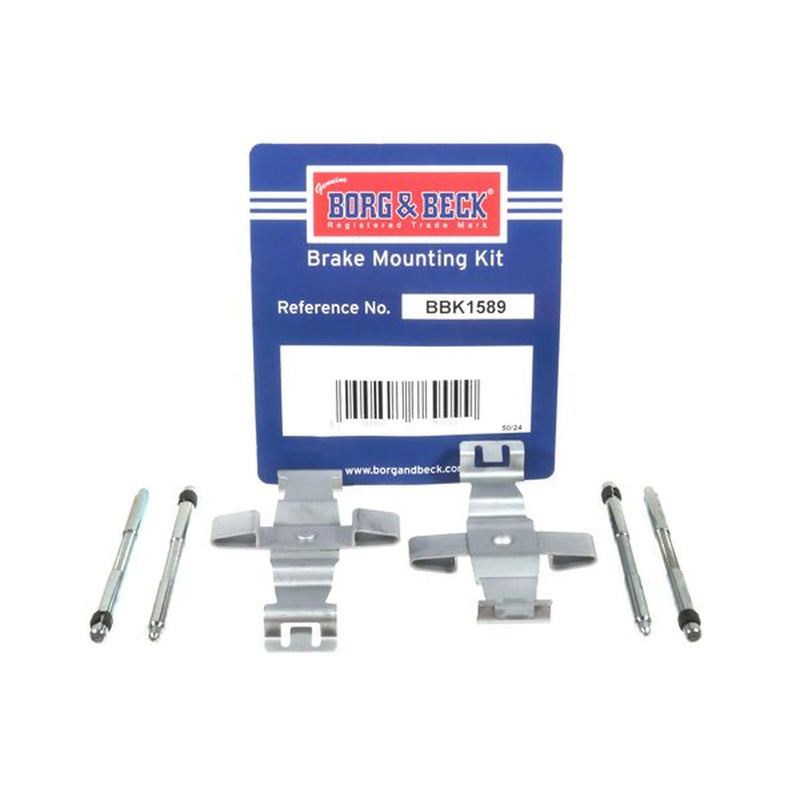 Borg & Beck Brake Pad Accessory Fitting Kit Front BBK1589