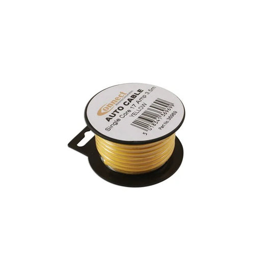 Connect Yellow Single Core Auto Cable 28/0.30 3.5m - CPL