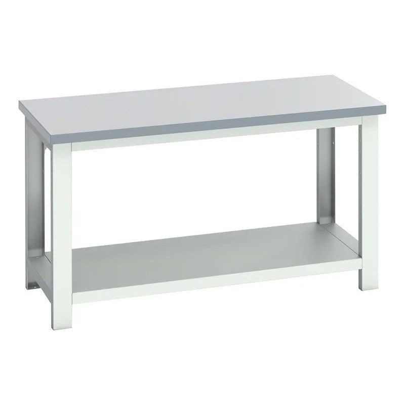 Bott Cubio Bench with Shelf, ESD Laminate Top 1500 x 750mm - 41003670.16V