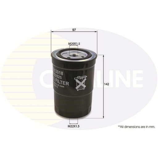 Comline Fuel Filter Element CMB13018