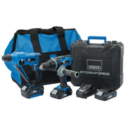 Draper Storm Force 20V Cordless Kit - 7 Piece Power Tool Set