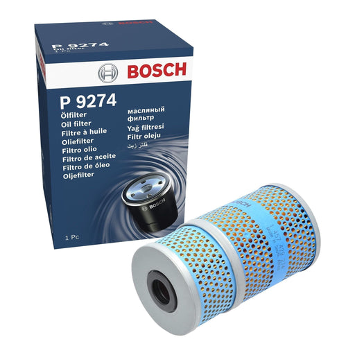 Genuine Bosch Cv Oil Filter P9274 Fits Mercedes-Benz 190 - 2.5 - 85-93 145742927 Bosch  - Town Parts