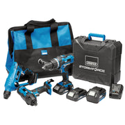 Draper Storm Force Cordless Fixing Kit 20V - 8 Piece Set