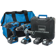 Draper Storm Force 20V Cordless Workshop Kit - 7 Piece