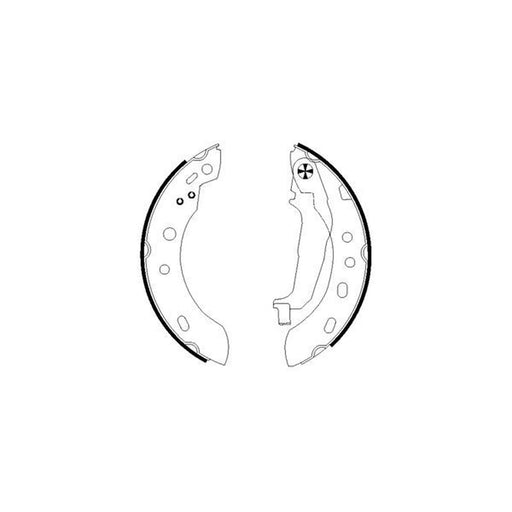 Mintex Brake Shoe Set Axle Kit MFR550