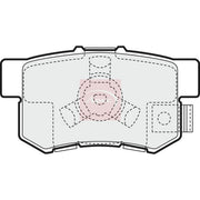 Apec Rear Brake Pad Set PAD1457