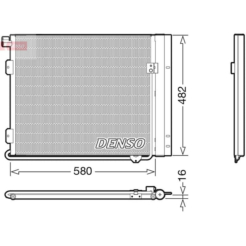 Denso Air Conditioning Condenser DCN99061