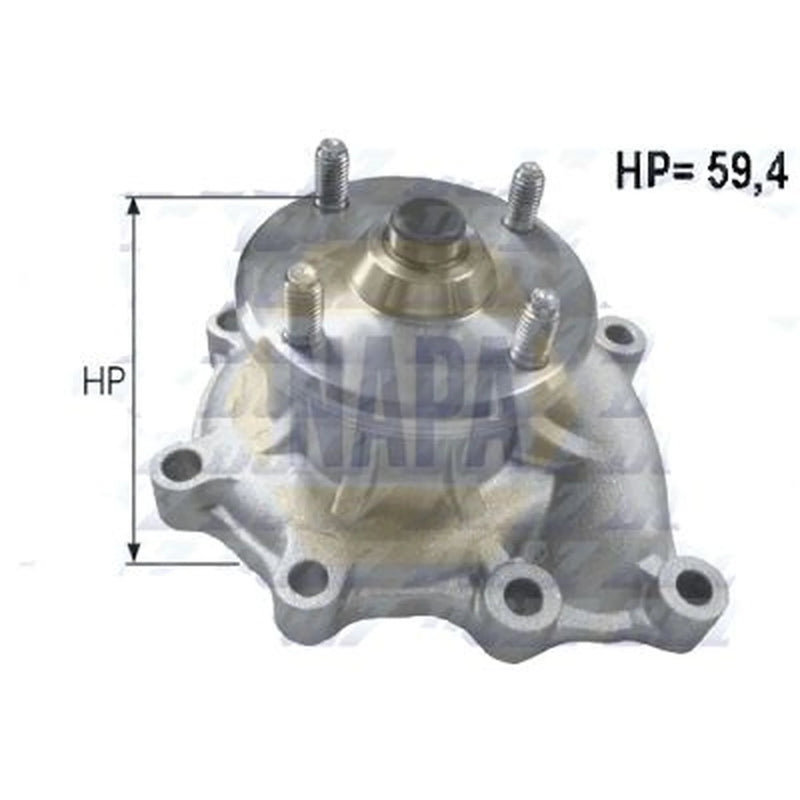 NAPA Engine Cooling Water Pump NWP1274