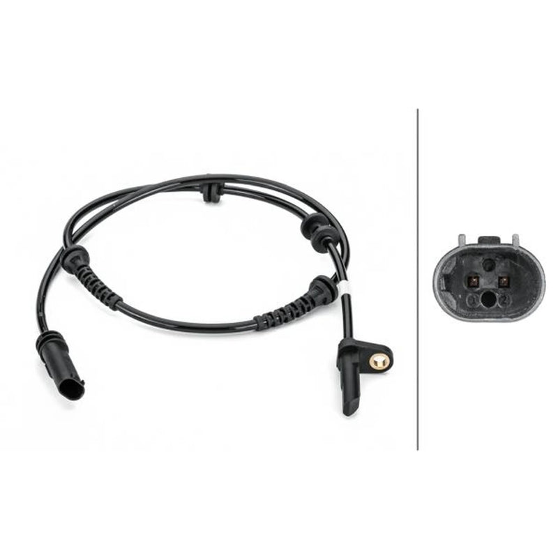 Hella ABS Wheel Speed Sensor Rear 6PU 012 806-461