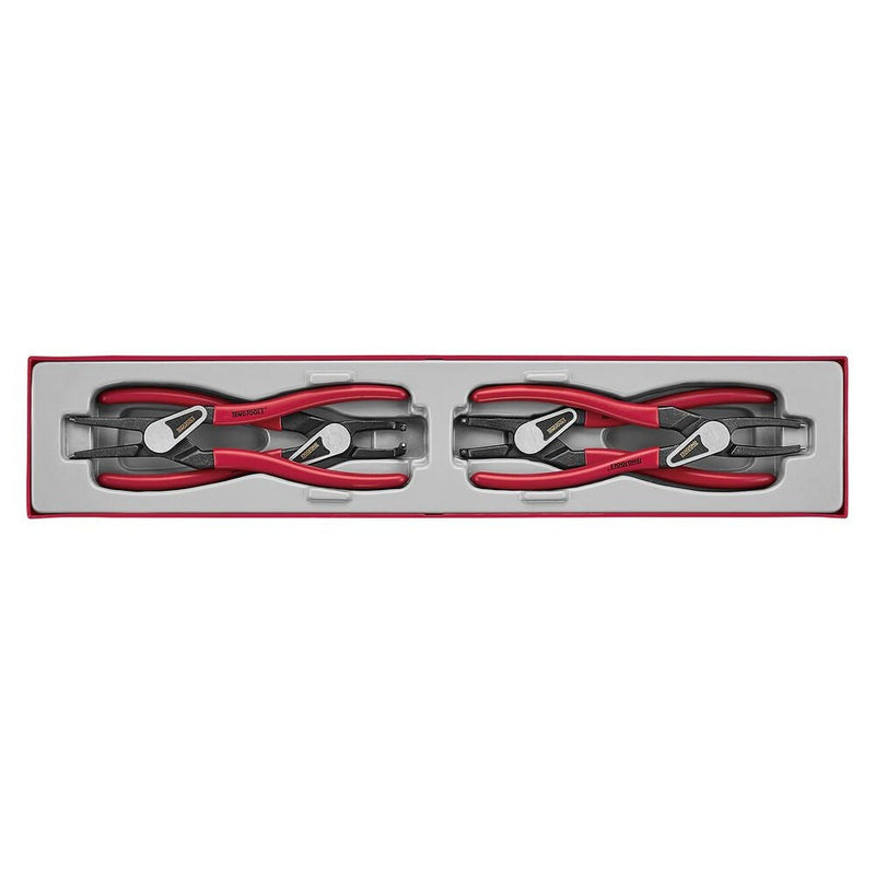 Teng Tools Circlip Plier Set TTX4 40-100 mm 4 Pieces