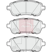 Apec Front Brake Pad Set PAD1835