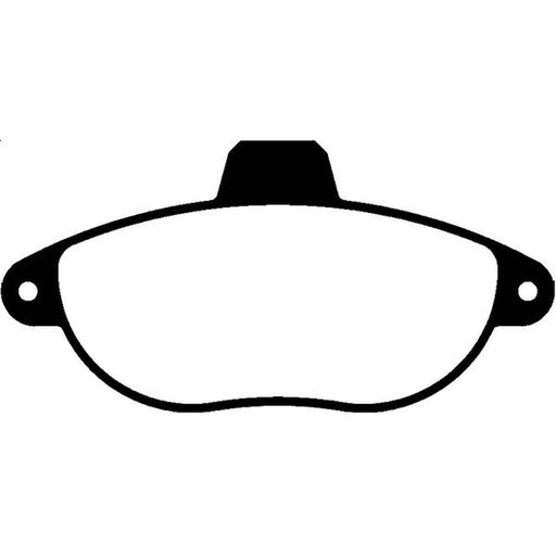 Abtex Front Brake Pad Set PLU1002