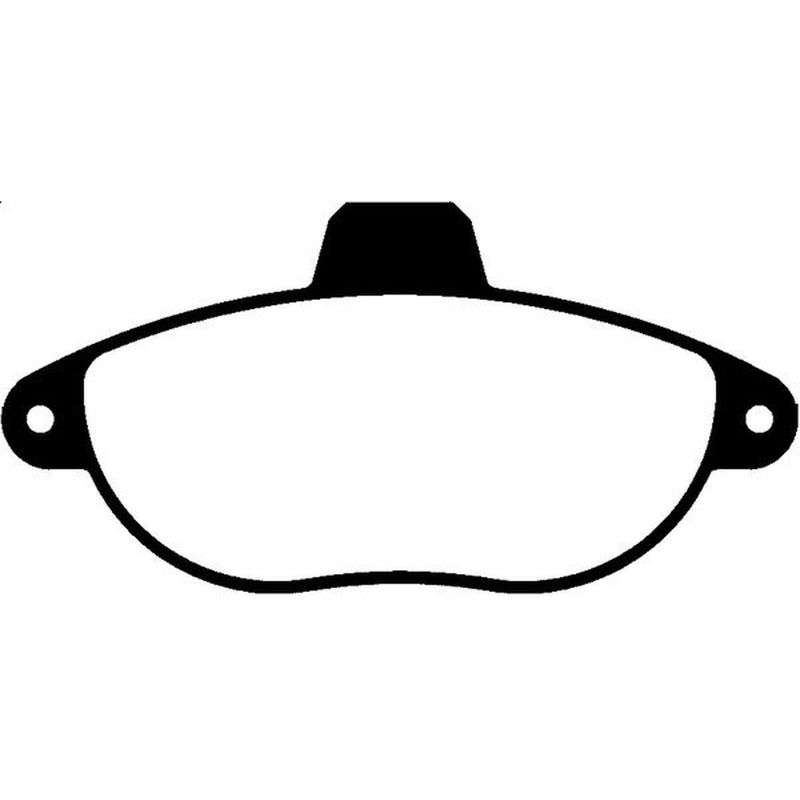 Abtex Front Brake Pad Set PLU1002