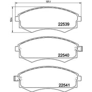Mintex Brake Pad Set MDB3969