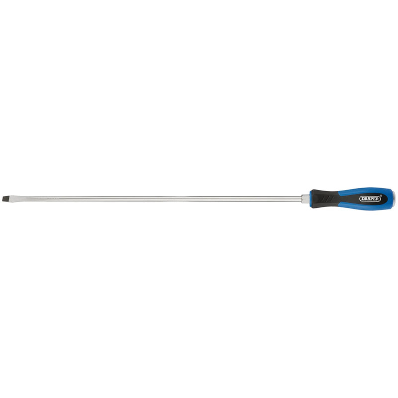Draper Screwdriver, 'Pound Thru' Plain Slot, 8 x 450mm