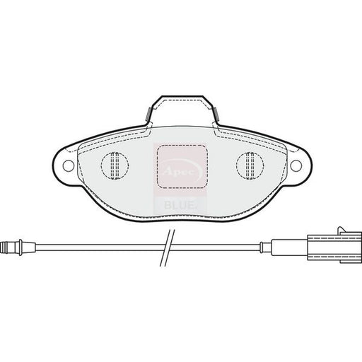 Apec Front Brake Pad Set PD3141