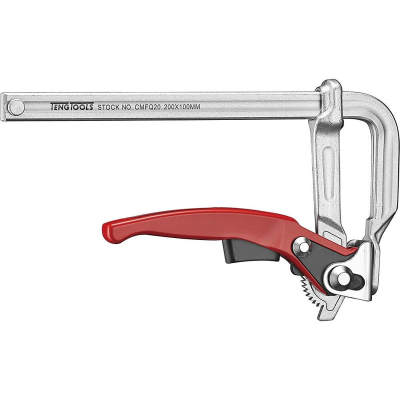 Teng Tools Ratchet Clamp 250mm x 120mm Clamping Force 3922N