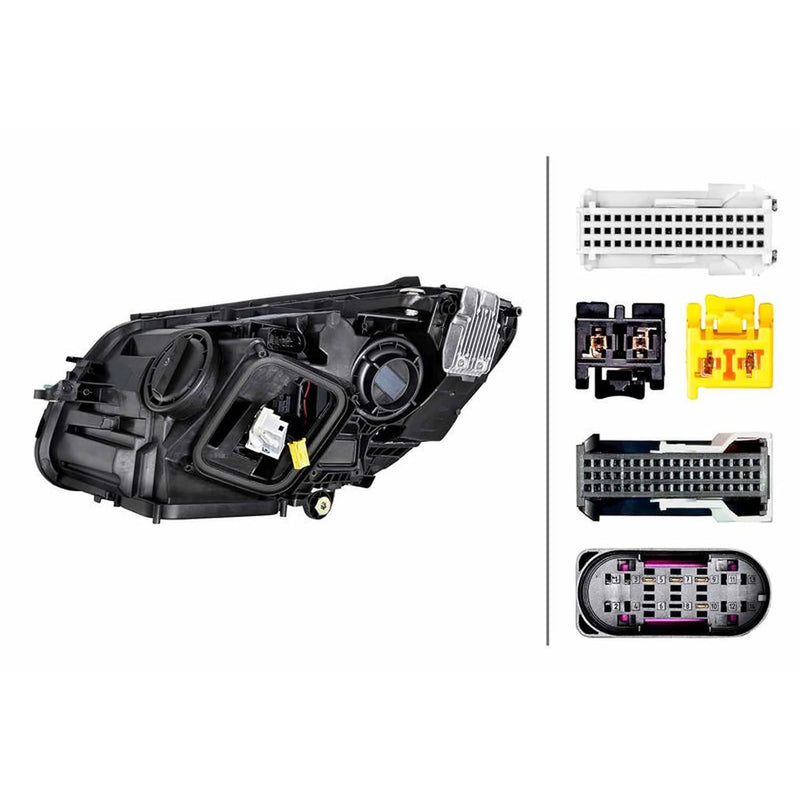 Hella Headlight Headlamp LED Right 1LX 014 827-641