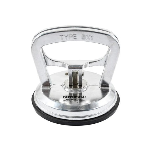 Faithfull Single Pad Aluminium Pro Suction Lifter - FAISUCPAD1P
