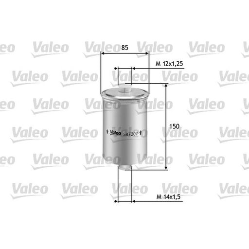 Valeo Fuel Filter Element 587202