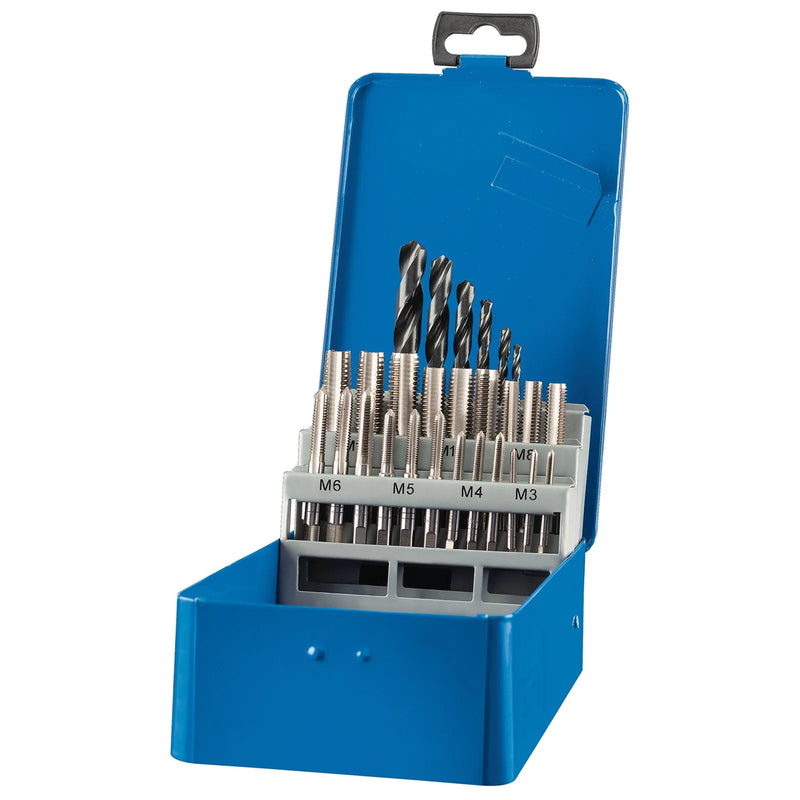 Draper Metric Tap and HSS Drill Set (28 Piece)