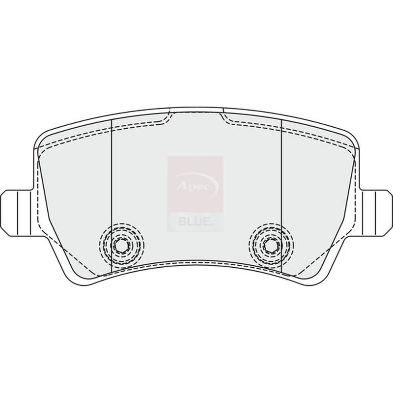 Apec Rear Brake Pad Set PD3353