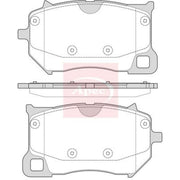 Apec Front Brake Pad Set PAD2378