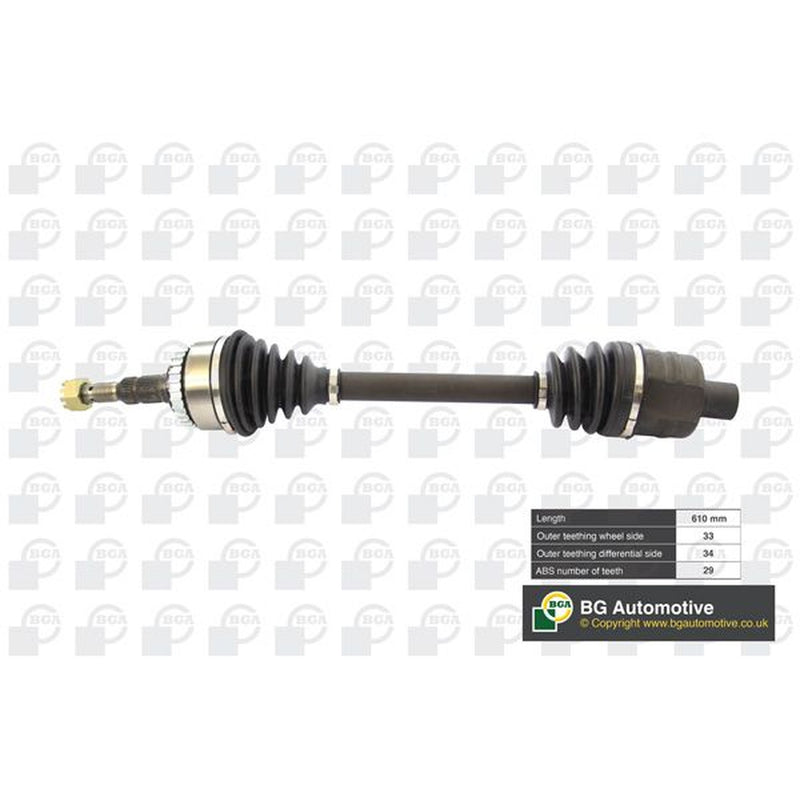 BGA CV Drive Shaft Driveshaft Front Right DS9527R