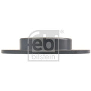 Febi 2 x Solid Rear Brake Discs 106490