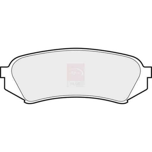 Apec Rear Brake Pad Set PD3507